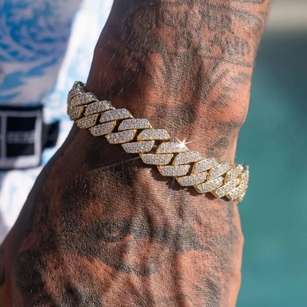 Sparkle Power Cuban Bracelet