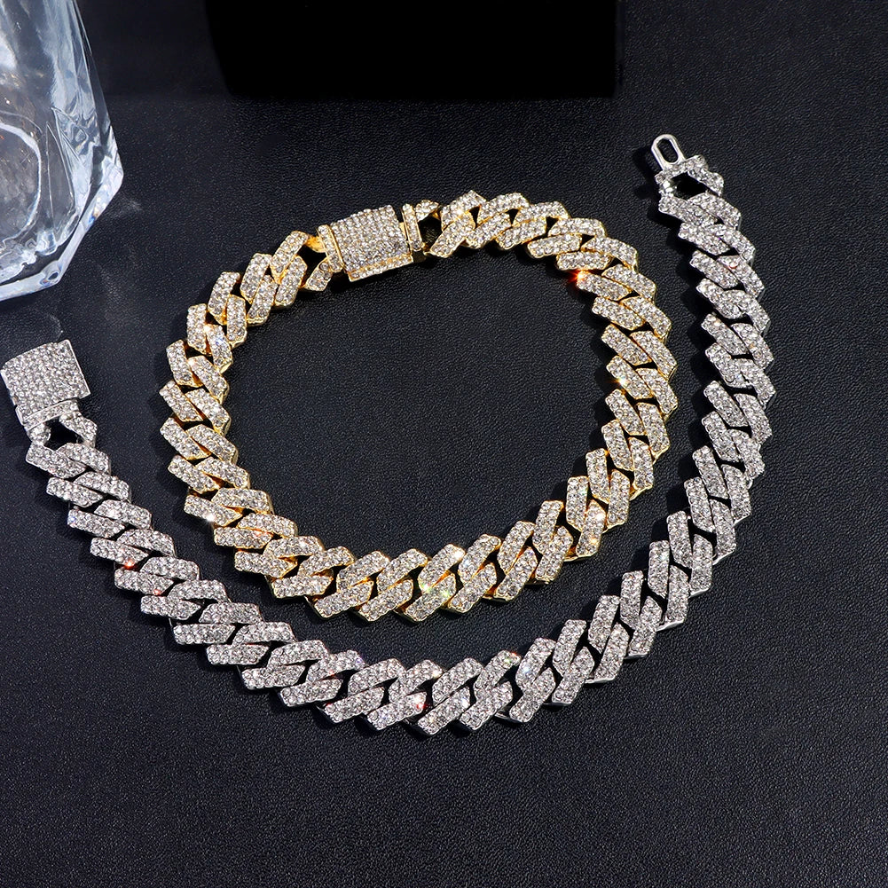 Sparkle Power Cuban Bracelet
